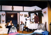 L-r :   Charles, the maid and Ruth
