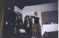 Rehearsal: L-R  Lindsay, Jackie, Jim