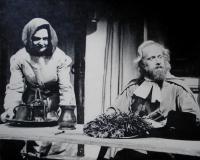 Margaret Williams (Betty Muxworthy) and Ian Harris (Captain Jeremy Stickles).