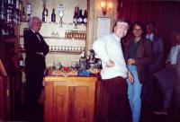 L-r: Fred Temlett, ?, Peter Burley, Bruce Finlay