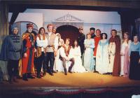 The entire company takes a bow . . .