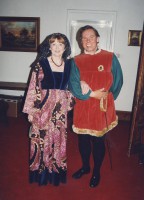 Carol Bower (Lady Capulet), Vic Ince (Paris)